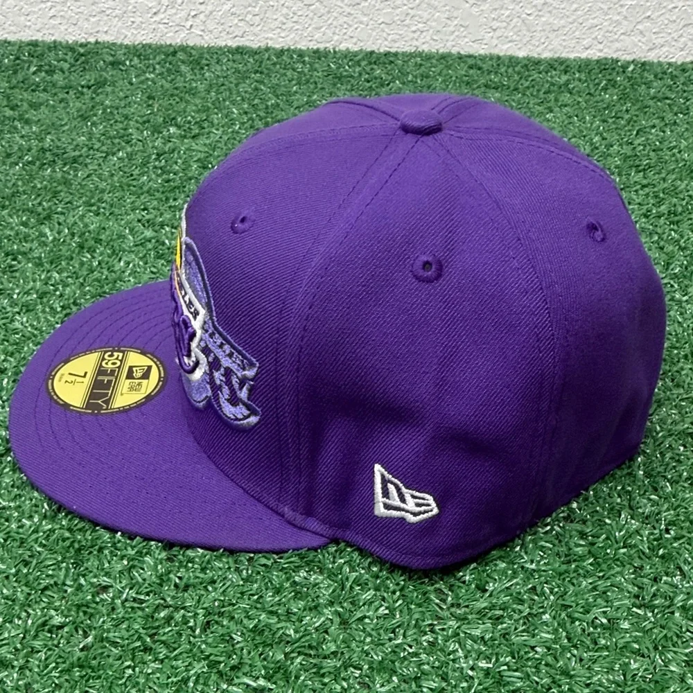 New Era Purple Lakers 59FIFTY Cap - Picture 2 of 6